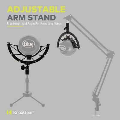 Knox Gear Shock Mount for Blue Snowball and Snowball Ice Microphones image 4
