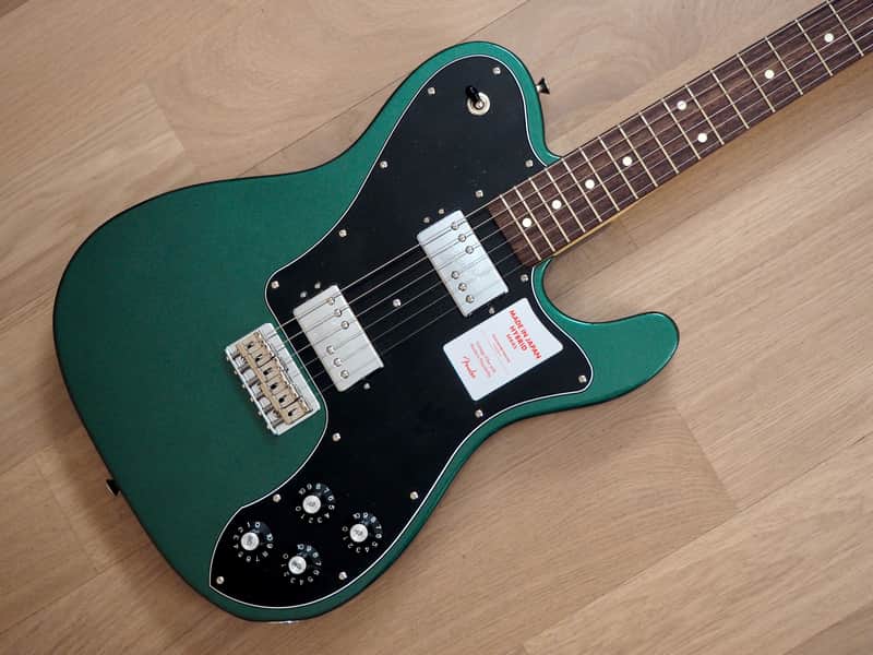 値下げFender Japan Hybrid Telecaster Deluxe 2020 Fender Hybrid Telecaster Deluxe Sherwood Green Mint | Reverb