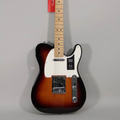 2019 Fender Player Series Telecaster Sunburst Finish Electric Guitar image 1