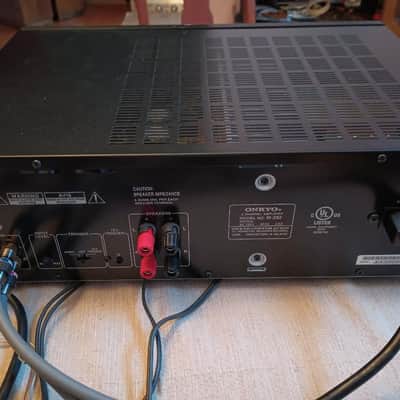 Onkyo M282 stereo amplifier in mint condition -2 1990's image 3