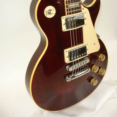 1988 Gibson Les Paul Standard Electric Guitar, Wine Red w/ Case image 3
