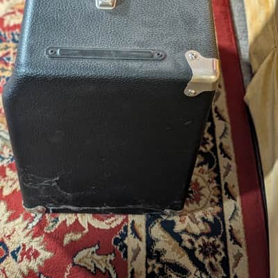 Fender Super 60 2-Channel 60-Watt 1x12" Guitar Combo 1988 - 1992 - Black : RED KNOB image 2