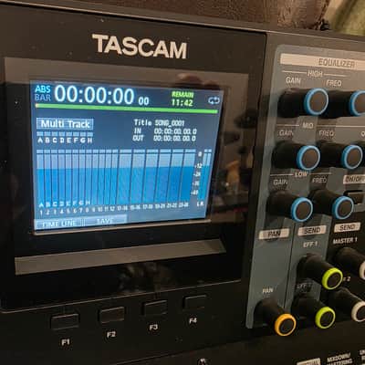 TASCAM DP-24SD 24-track Digital Portastudio 2015 - Present - Black image 2