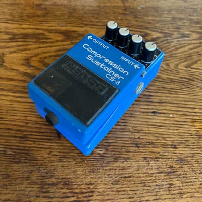 Boss CS-3 Compression Sustainer (Black Label) 1992 - 1997 - Blue image 2