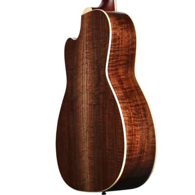 Santa Cruz OO Custom Cutaway Bearclaw Italian Spruce / Highly Figured Walnut #1255 image 8