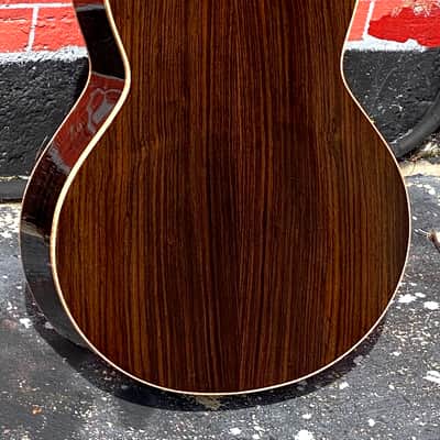 Abe Wechter Elite Series 2005 an insane rare Shakti style cutaway w/Abe's scalloped fingerboard. image 4