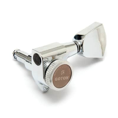 Gotoh SG301 Traditional Magnum Locking Tuners 3 x 3 (Chrome, 04) image 1