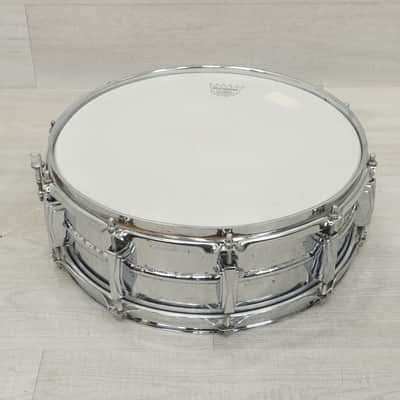 Used Ludwig 14x5 LM400 Supraphonic Metal Snare Drum image 11