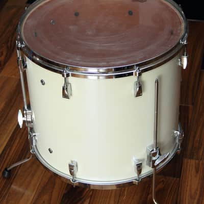 Yamaha AMF-1816 Absolute Hybrid Maple - Polar White floor tom 18"x16 image 9
