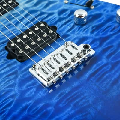 Suhr Modern Set-Neck Limited Edition 2024 Blue Fade image 7