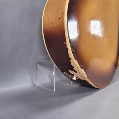 Silvertone Archtop Acoustic Guitar 1960s - Sunburst image 11