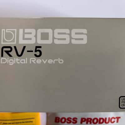 Boss RV-5 Digital Reverb - Komplett mit OVP & Manual - dunkelgrau image 9