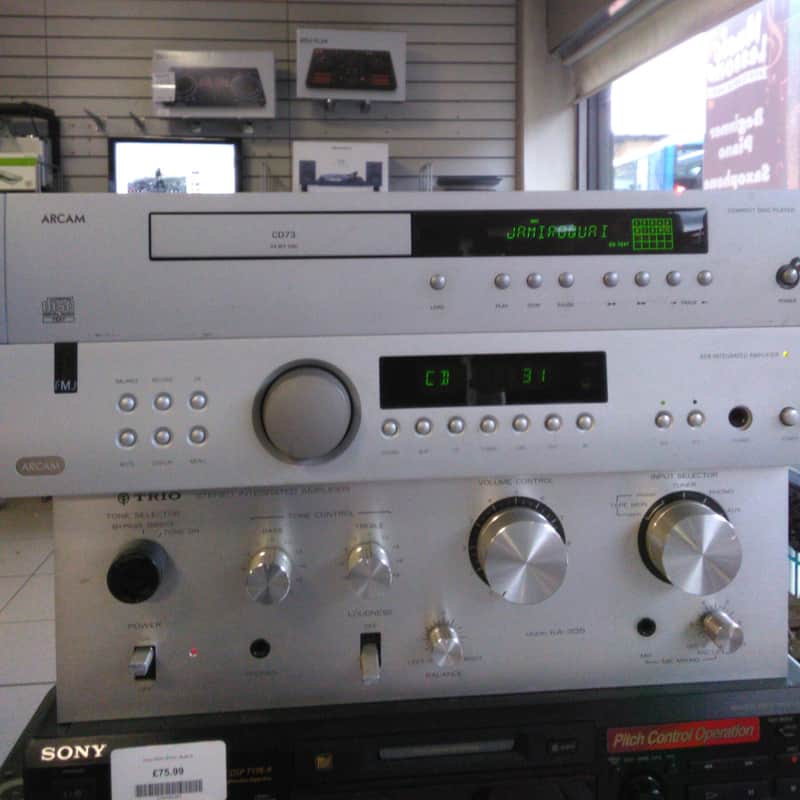 Arcam Arcam FMJ A28 Integrated Amplifier – Used, Silver Silver,