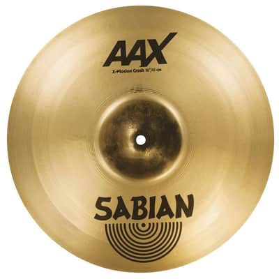 Sabian AAX X-Plosion Crash Cymbal - Brilliant 16" image 1