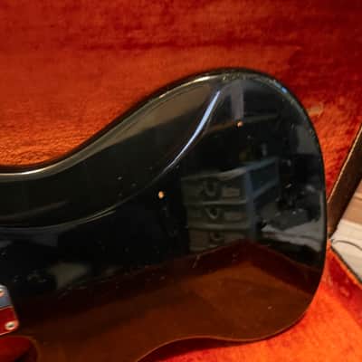 Fender Jazz bass guitar 1973 - Black image 11