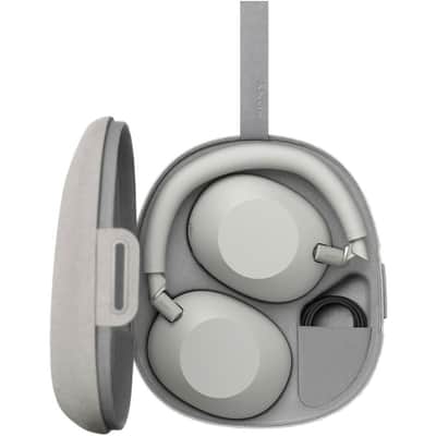 Sony WH-1000XM6 Wireless Noise Canceling Closed Back Over-Ear Headphones, Platinum Silver image 7