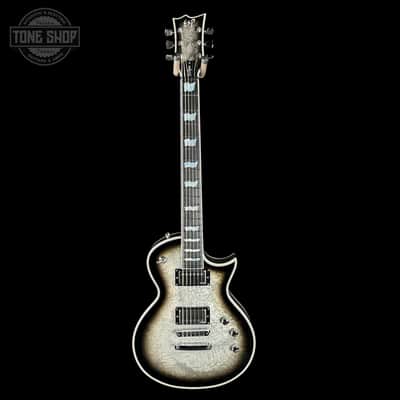 ESP Original Series Eclipse Custom Silver Liquid Metal Burst w/case E8031252 image 2