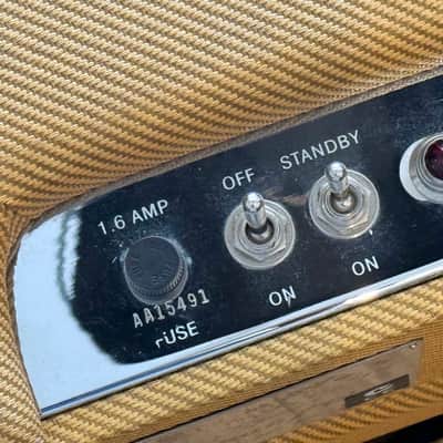 Fender '59 Bassman LTD 45-Watt 4x10" Guitar Combo 2004 Lacquered Tweed image 5