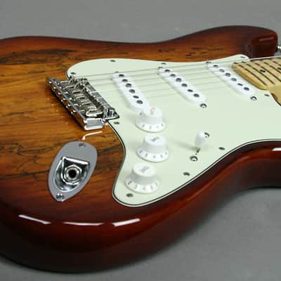 2015 Fender American Select Stratocaster Electric Guitar RARE Splated Maple OHSC image 10
