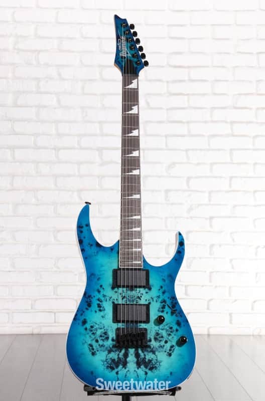 Ibanez GIO GRGR221PA Electric Guitar - Aqua Burst (GRGR221PAAQBd1) image 1