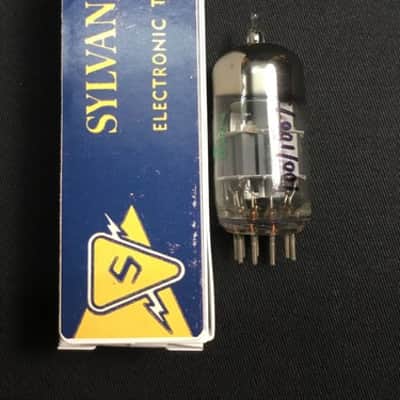SYLVANIA 6DJ8 ECC88 JAN Audio Amplifier VACUUM TUBE USA Tested 7.5994-D image 2