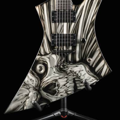 Jackson USA Custom Shop Kelly Mike Learn NAMM Engraved Aluminium Skull ONE OFF wow image 6