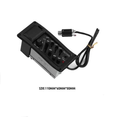 Acoustic Guitar Pre-amp EQ 7545R 4-Band Equalizer, Piezo Pickup and User's Manual image 10