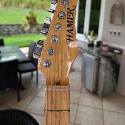 Hamer T51 Tele Translucent white 1996 image 12