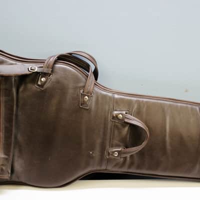 Levy's Premium Leather Bass Gigbag - Dark Brown **Amazing Quality** image 2