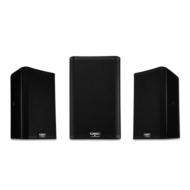 QSC K8.2 2-Way 2000-Watt 8" Active Loudspeaker - Black image 1