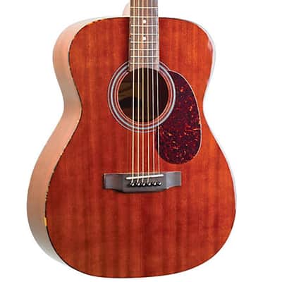 Savannah Model SGO-16 000-Size Acoustic Guitar in a Natural Mahogany Finish image 4