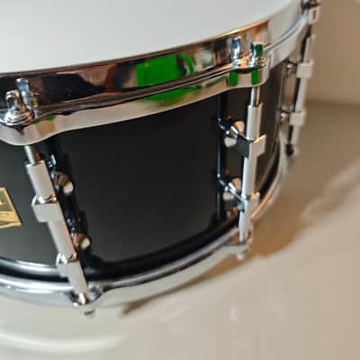 ⚡Tama Artstar/Artwood 14"X6.5" Snare Drum Made in Japan - Piano Black*NEW HEADS*⚡ image 9