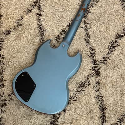 1980 Gibson Firebrand "THE SG" Deluxe Pelham Blue image 10