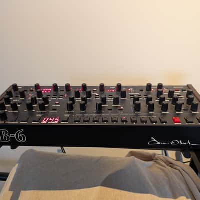 Dave Smith Instruments OB-6 Desktop 6-Voice Polyphonic Synthesizer 2017 - Present - Black image 2