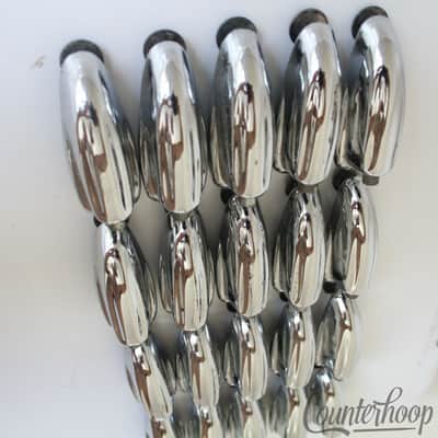 *Slingerland 20x Sound King Lugs Bass Drum Chrome USA Set Parts Vintage 60s-70s* image 2