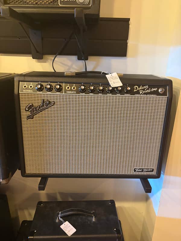 Fender Tone Master Deluxe Reverb 2-Channel 22-Watt 1x12" Digital Guitar Combo 2019 - Present - Black image 1