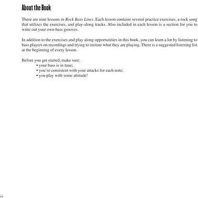 Rock Bass Lines image 3