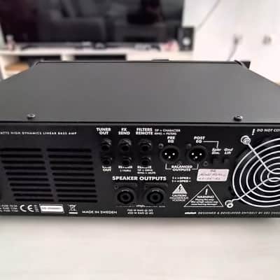 EBS 802 750-Watt Bass Amp Head 2020 - Present - Black image 8