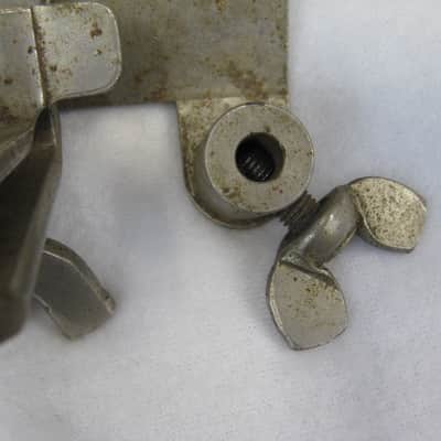 Ludwig Bass Drum Anchor 50's Nickel Plated image 9