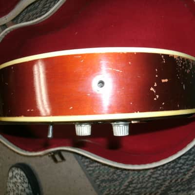 1950s-Kay-K162-Howlin-Wolf-Jimmy-Reed-electric-bass-with-case  1950s-Kay-K image 12