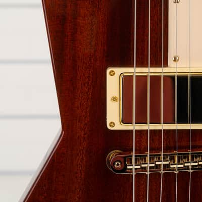 Dean USA Zero Pickguard Limited Edition Electric Guitar, Ebony Fingerboard, Mahogany Gloss Natural image 16