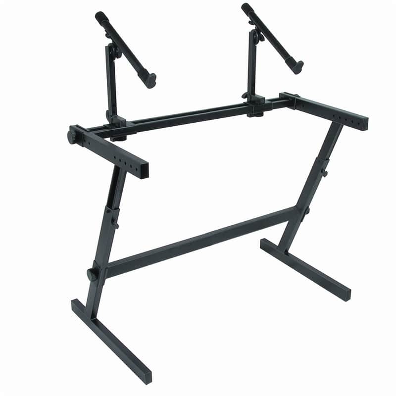 Quik Lok Z/726L Supporto doppio a Z per tastiere image 1