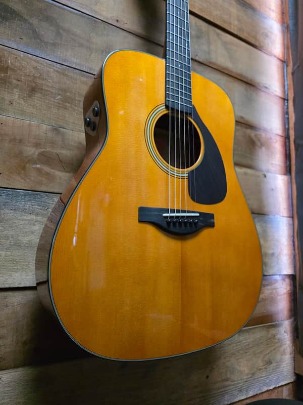 Yamaha Red Label FGX5 Acoustic Guitar - Natural image 1