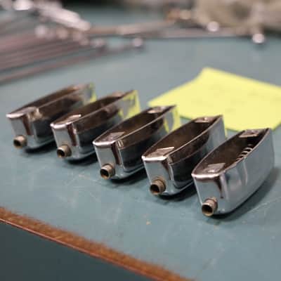 Vintage Rogers Bread & Butter Tab Lug, Single Tension For Toms 3916R, 5-Pack Set B image 11