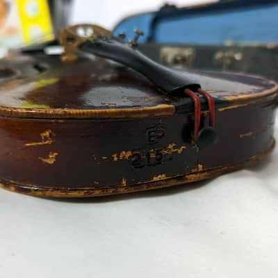 Antonius Stradivarius Cremonensis Faciebat Anno 1721 Copy Violin w/Case image 20