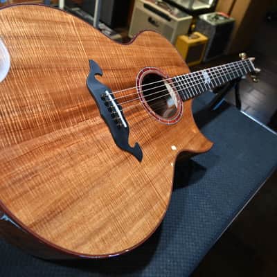 Taylor Custom Jumbo Koa/Koa Catch #5 - Natural #6092 image 3