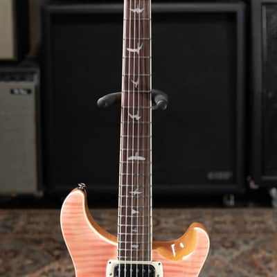 PRS SE Ed Sheeran Baritone Piezo Hollowbody Guitar - Pink Ombre with Premium Gig Bag image 6