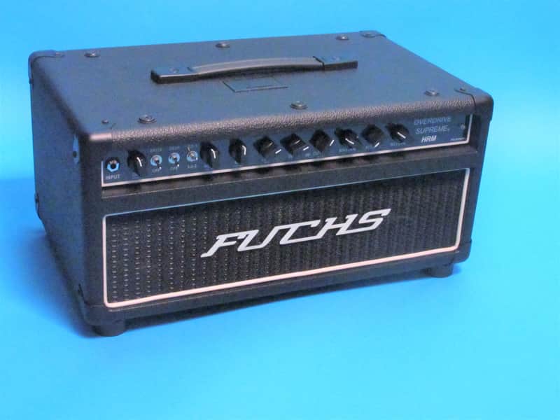 Fuchs Overdrive Supreme HRM 100 Watt with Artist Series Footpedal  Black image 1