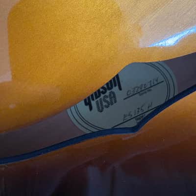 Gibson ES-135: 2002 Vintage Sunburst image 4
