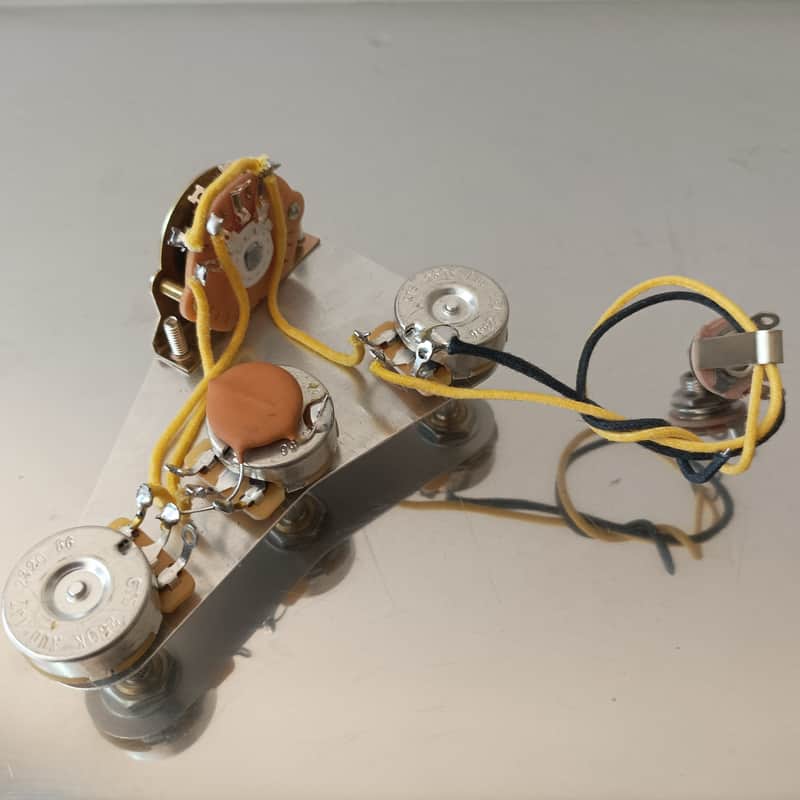 Pre-Wired Harness STRATOCASTER 5-WAY 60s/70s Strat Vintage Wiring Loom CTS Fits Fender image 1